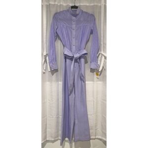 Lillie Rubin Vintage Collection 700 Purple Jumpsuit Spring Easter Old Money Sz 4
